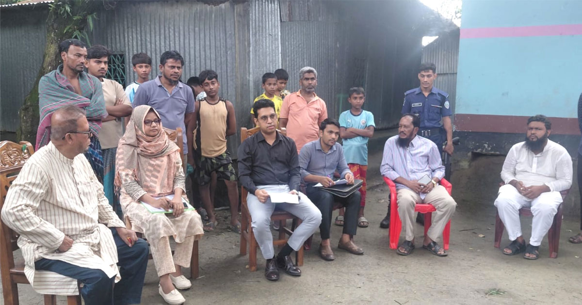 চাঁদপুরে পুকুরে খামারের বর্জ্য ফেলার দায়ে ১ লাখ টাকা জরিমানা