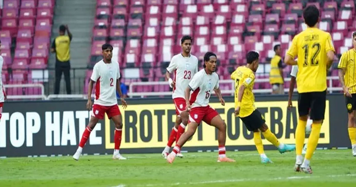৩-০ গোলে হেরে মালয়েশিয়ার কাছে পাত্তাই পেলেন না হামজারা