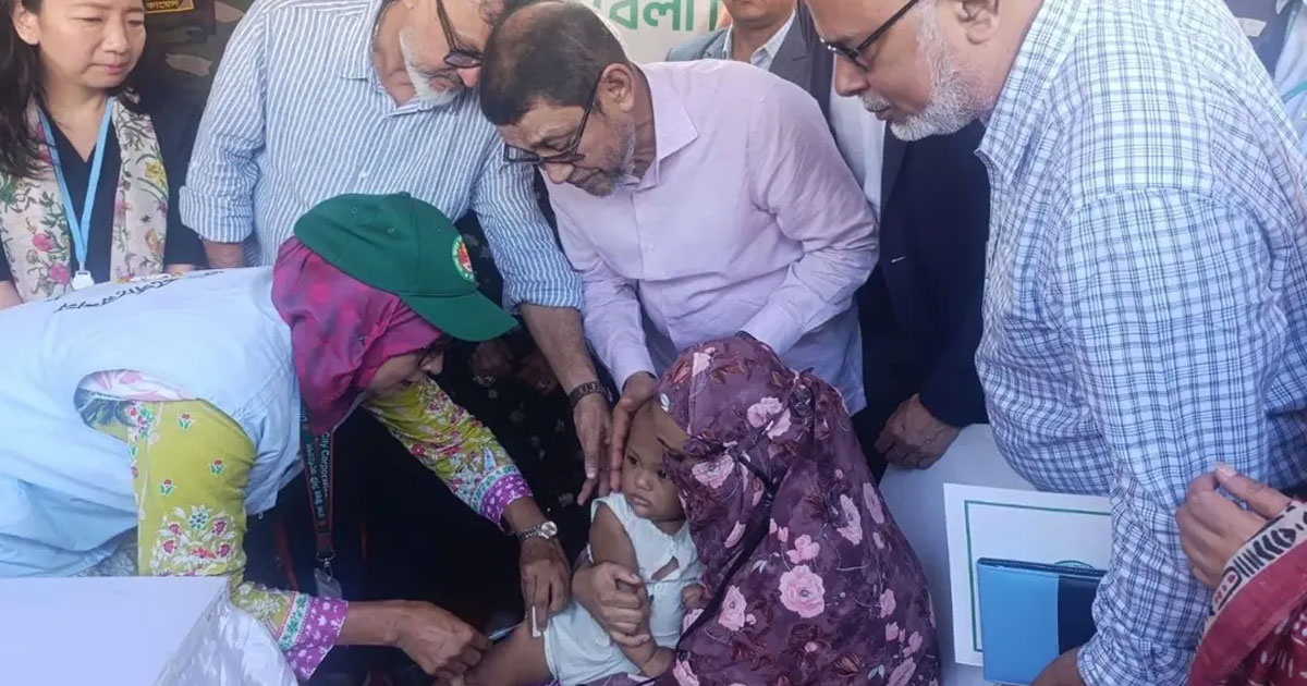 দ্বিতীয় দফায় দেশব্যাপী হামের টিকাদান শুরু