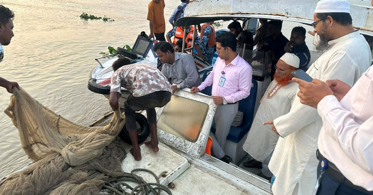 চাঁদপুরে কারেন্ট জালের বিরুদ্ধে অভিযান, ১১ জনের কারাদণ্ড
