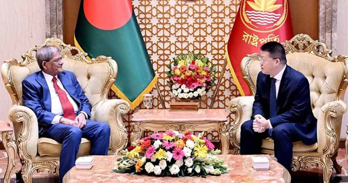চীনের বিনিয়োগ বাড়ানো-রোহিঙ্গা প্রত্যাবাসনে সহায়তার আহ্বান রাষ্ট্রপতির