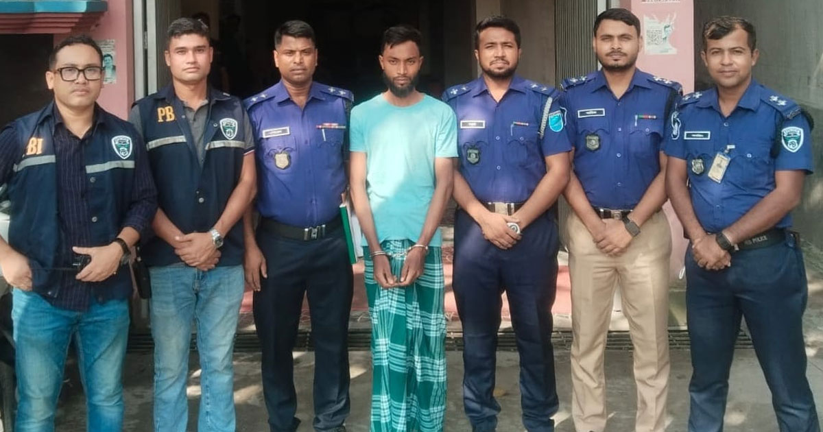 গাজীপুরে দাবিকৃত চাঁদার টাকা না দিলে আগুন দেওয়ার হুমকি, গ্রেপ্তার ১