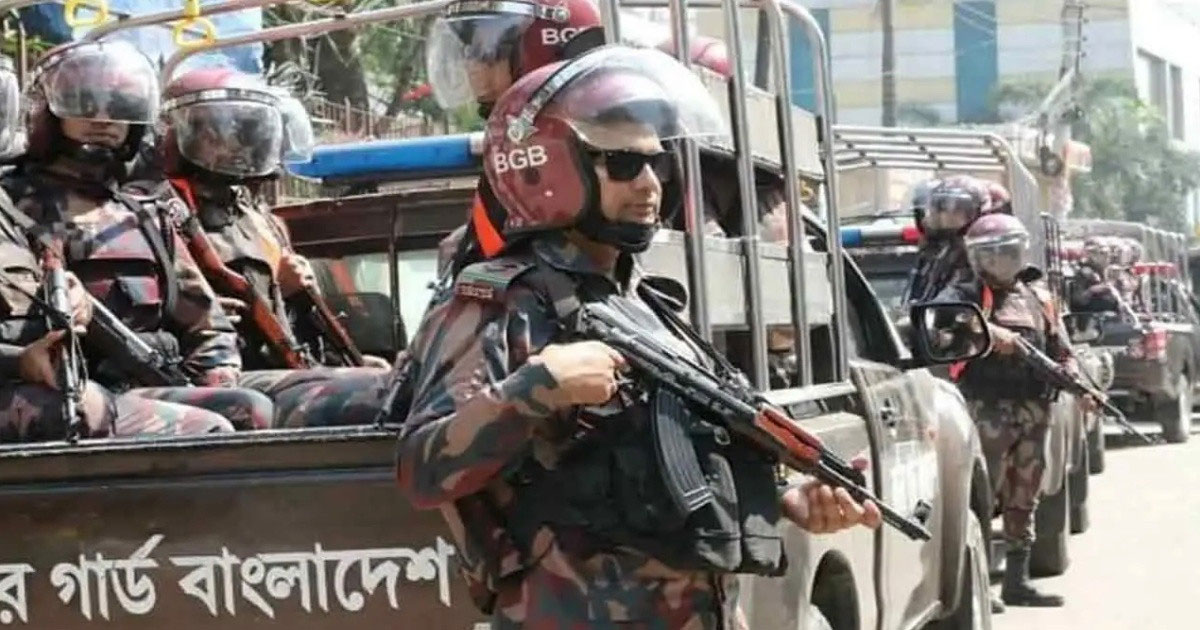 দুর্গাপূজায় ২৭২৭ মণ্ডপের নিরাপত্তায় বিজিবি