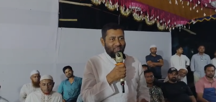 শীলমান্দীতে চেয়ারম্যান প্রার্থী সারোয়ার মৃধার বিজয় কামনায় দোয়া মাহফিল