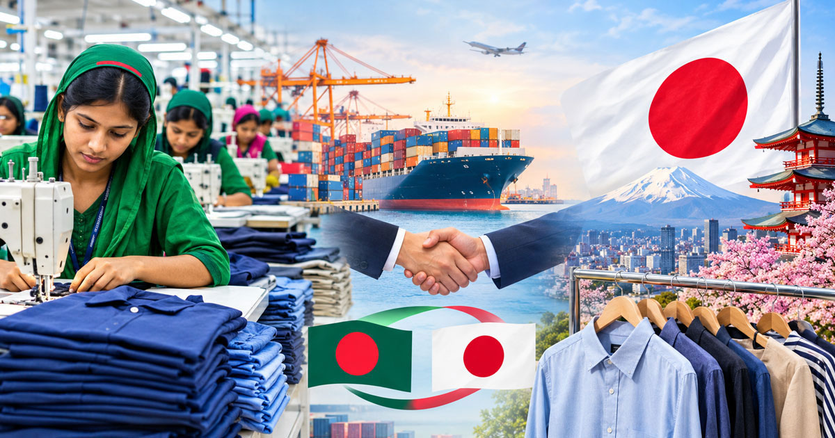জাপানের পোশাক বাজারে বাংলাদেশের নতুন সম্ভাবনা