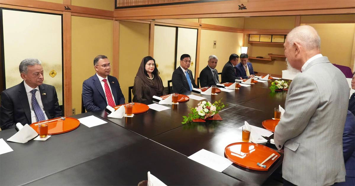 ইয়োহেই সাসাকাওয়ার নৈশভোজে প্রধানমন্ত্রী, ভ্যাকসিন কারখানা নিয়ে আলোচনা