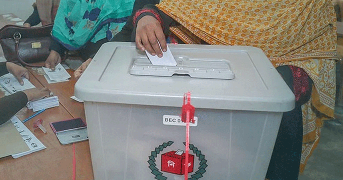 উপনির্বাচন, ঠাকুরগাঁও-১ আসনে ভোট চলছে