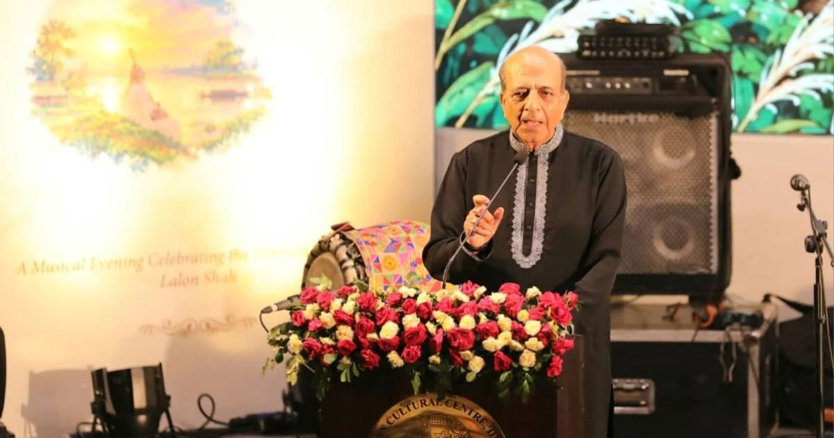 বিভক্ত বিশ্বে লালন এক আশার বাতিঘর: দীনেশ ত্রিবেদী