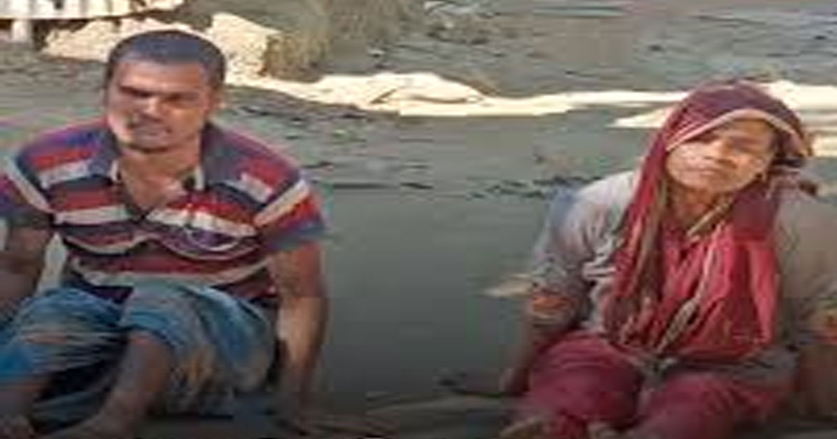 দুই প্রতিবন্ধী সন্তান নিয়ে বিধবা মায়ের মানবেতর জীবনযাপন