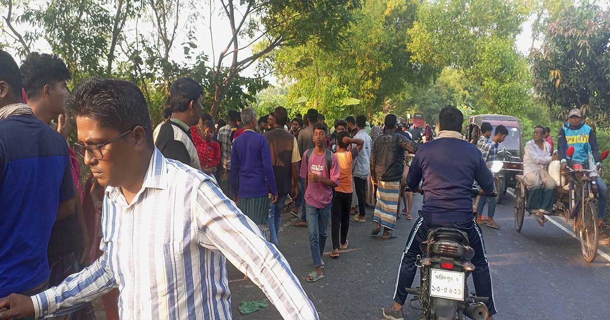 ফরিদপুরে অজ্ঞাত যুবকের  লাশ উদ্ধার