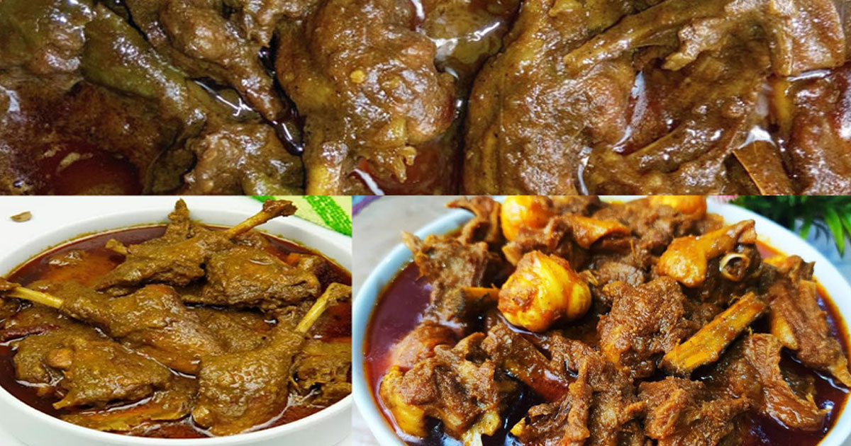 শীতের প্রিয় হাঁসের মাংস