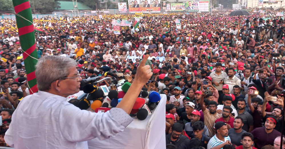 দেশের ১৮ কোটি মানুষ আওয়ামী লীগকে আর দেখতে চায় না: মির্জা ফখরুল