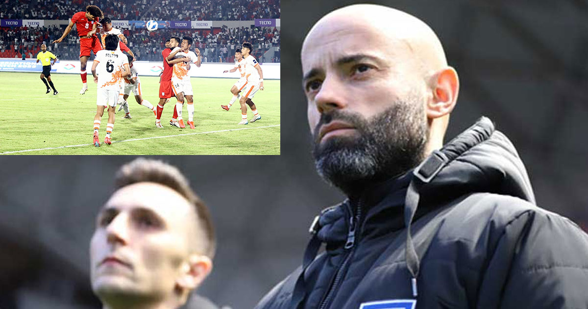 সেরা খেলেও হার, ‘ফিনিশিং’ ব্যর্থতায় হতাশ কোচ কাবরেরা