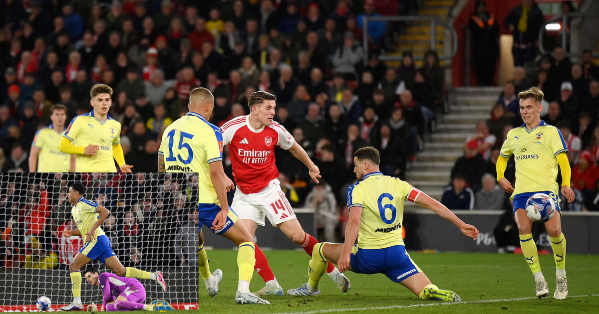 আর্সেনালকে হারিয়ে ওয়েম্বলিতে সাউদাম্পটন