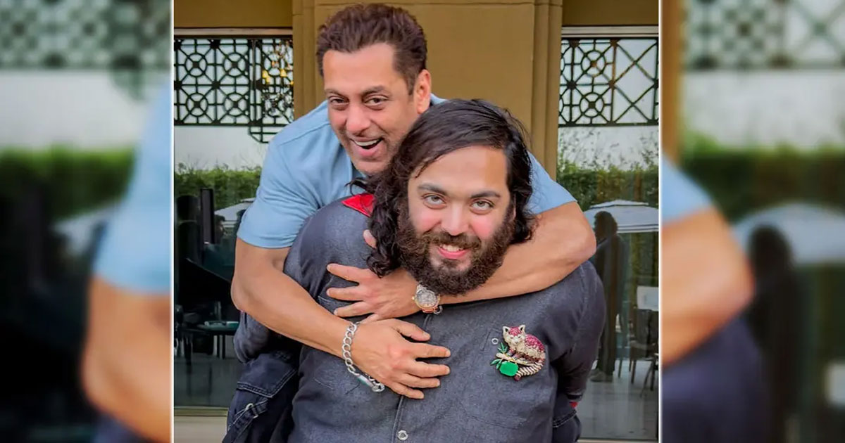 কাঁধে চড়ে হাসিমুখে অনন্ত ও সালমানের পুরনো ছবি ভাইরাল