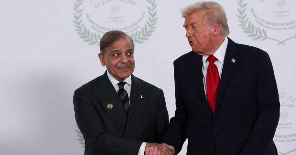 লেবানন-ইসরাইল যুদ্ধবিরতি: ট্রাম্পকে প্রশংসায় ভাসালেন শেহবাজ