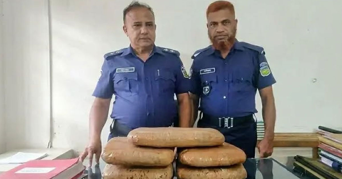 শেরপুরে ১৪ কেজি গাঁজা উদ্ধার