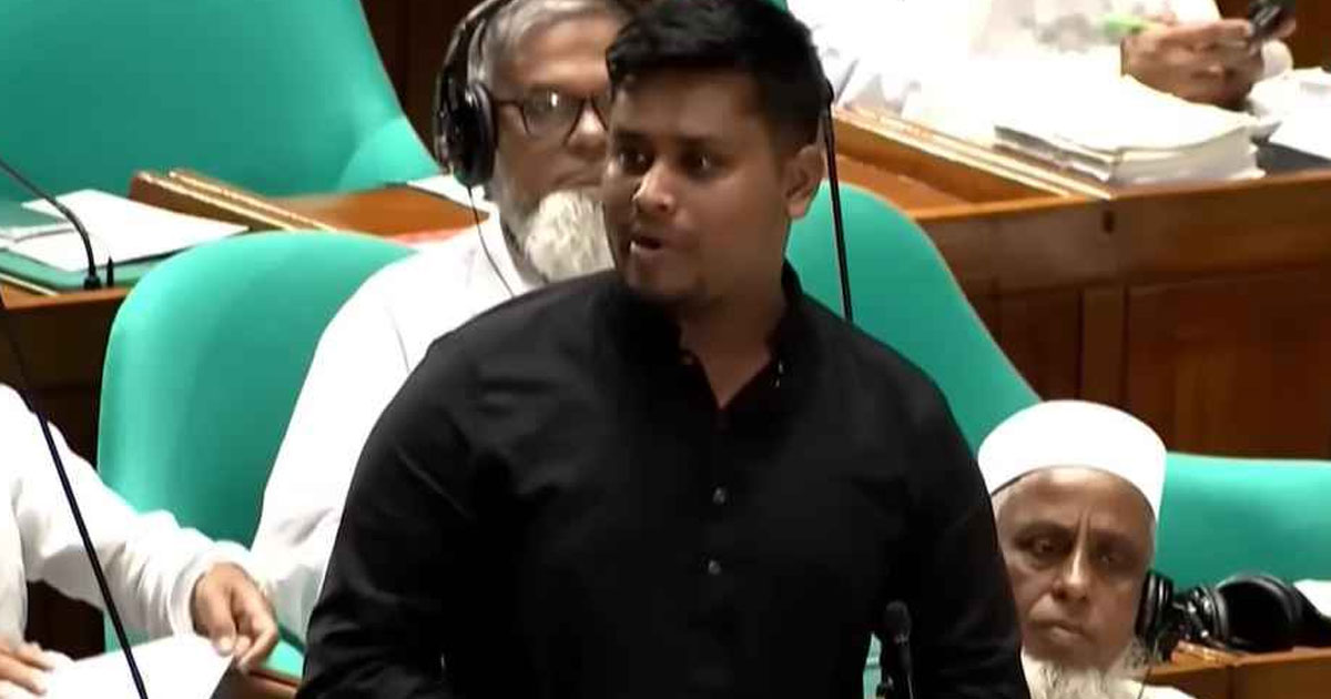 বসার ব্যবস্থা হয়েছে, এখন গাড়ি দেন: সংসদে হাসনাত