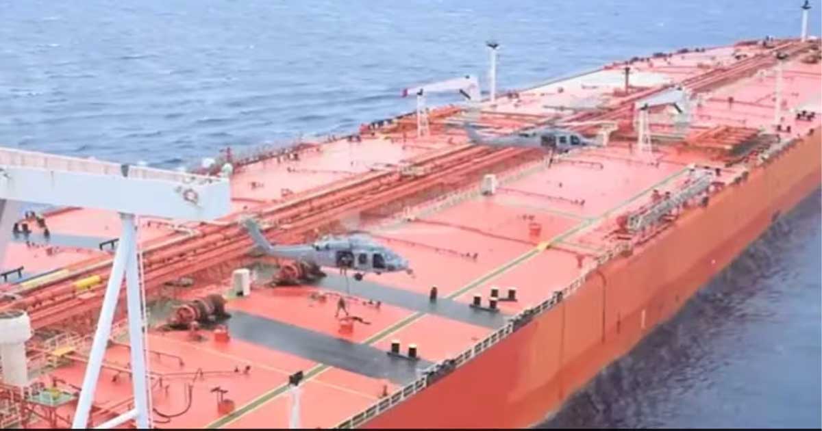 ইন্দো-প্যাসিফিকে ট্যাঙ্কার আটক, যুক্তরাষ্ট্রের কড়া বার্তা