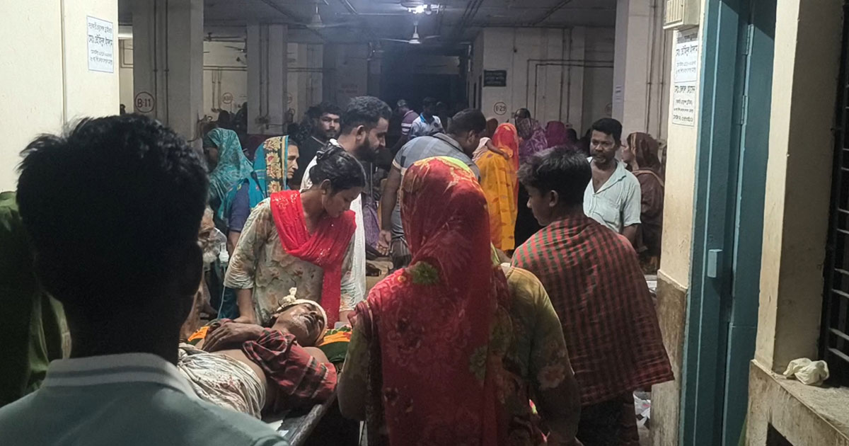 মেহেরপুরে জমি নিয়ে বিরোধে নারীসহ ৩ জনকে কুপিয়ে জখম