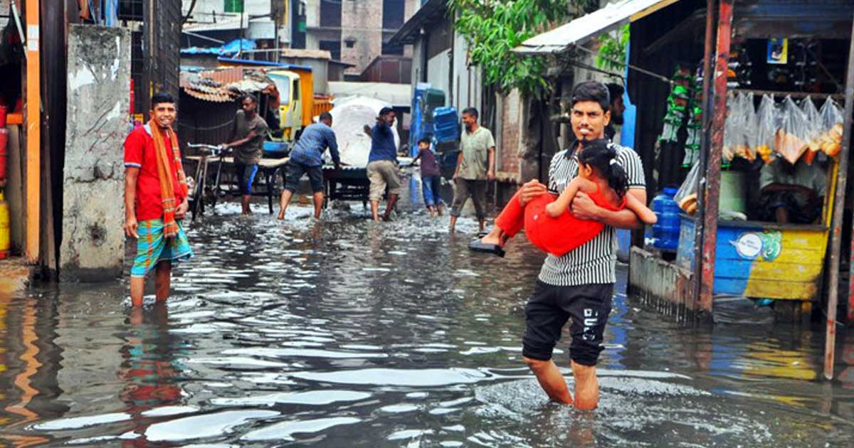 স্বস্তির বৃষ্টিতে অস্বস্তিতে কাজলাবাসী