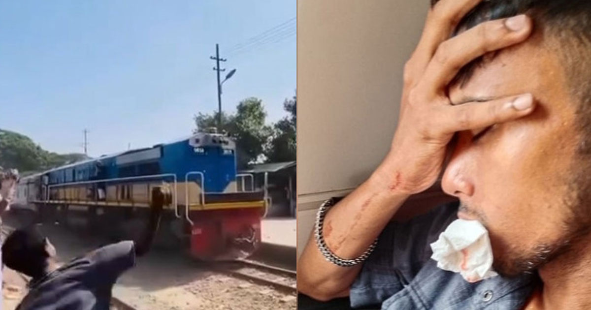 চলন্ত কক্সবাজার এক্সপ্রেসে পাথর নিক্ষেপ, ২ যাত্রী আহত