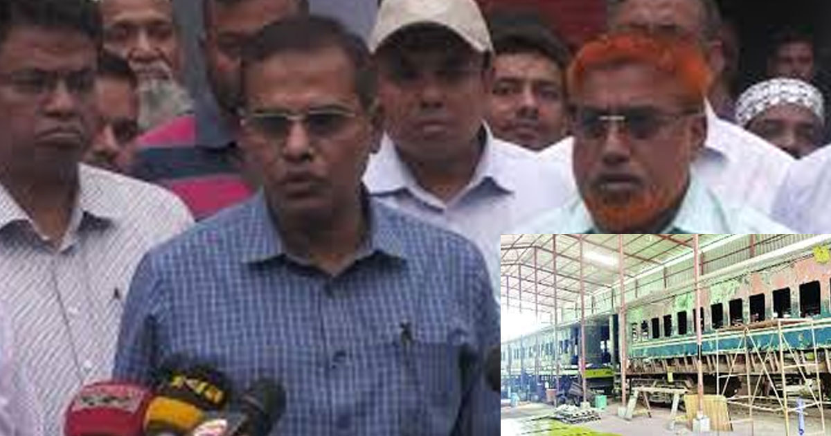 সৈয়দপুর কারখানায় তৈরি হবে রেল কোচের যন্ত্রাংশ