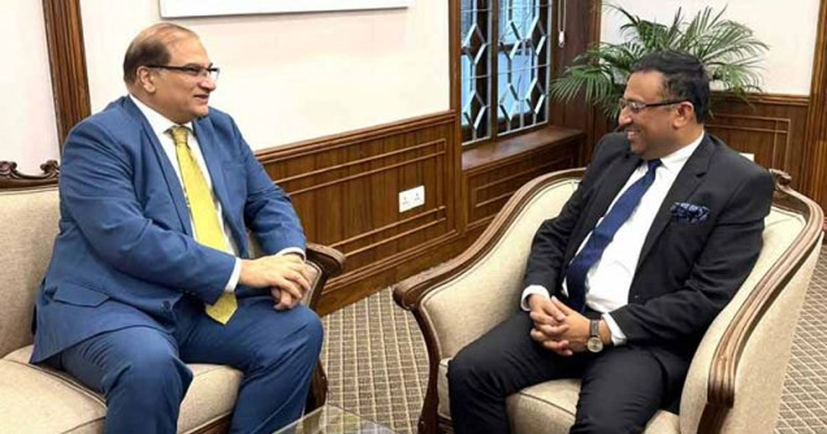 প্রধানমন্ত্রীর পররাষ্ট্রবিষয়ক উপদেষ্টার সঙ্গে পাকিস্তানের হাইকমিশনার সাক্ষাৎ