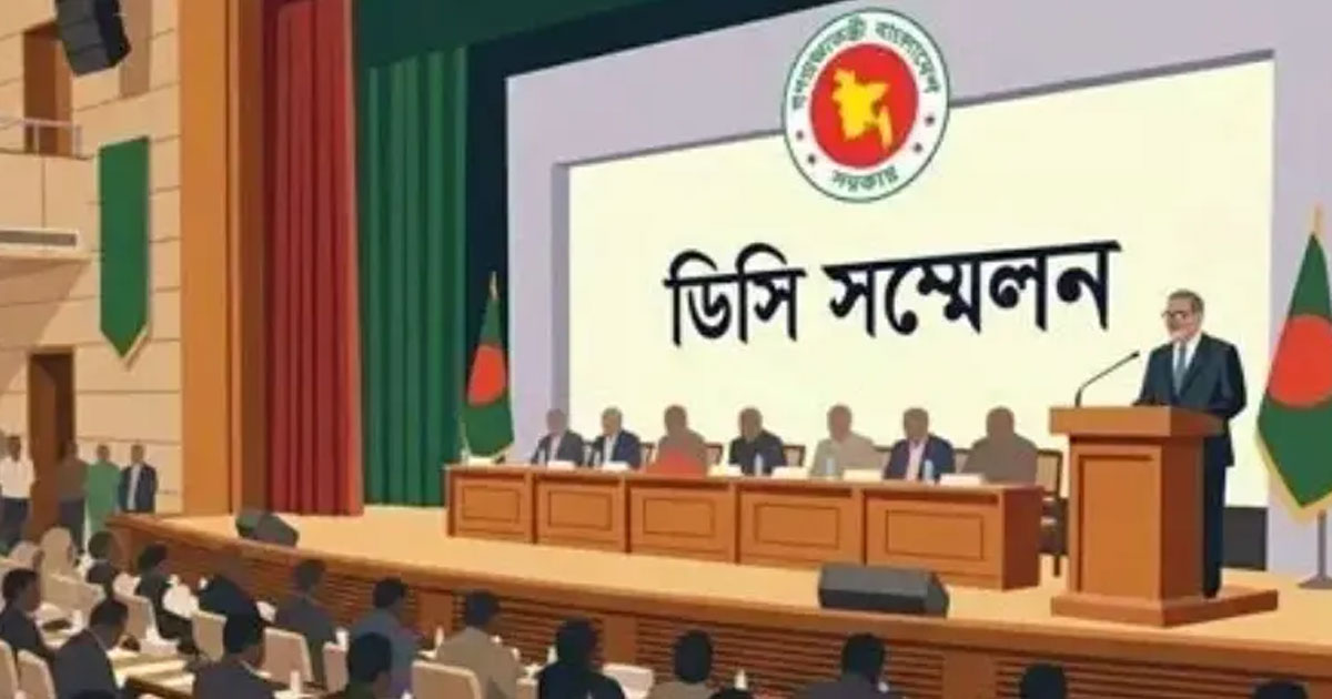 রোববার ডিসি সম্মেলন, থাকছে ৩৪ অধিবেশন