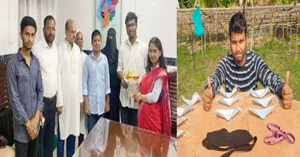 ১০ সেকেন্ডে ১০ মাস্ক পরে গিনেস বুকে সিফাত