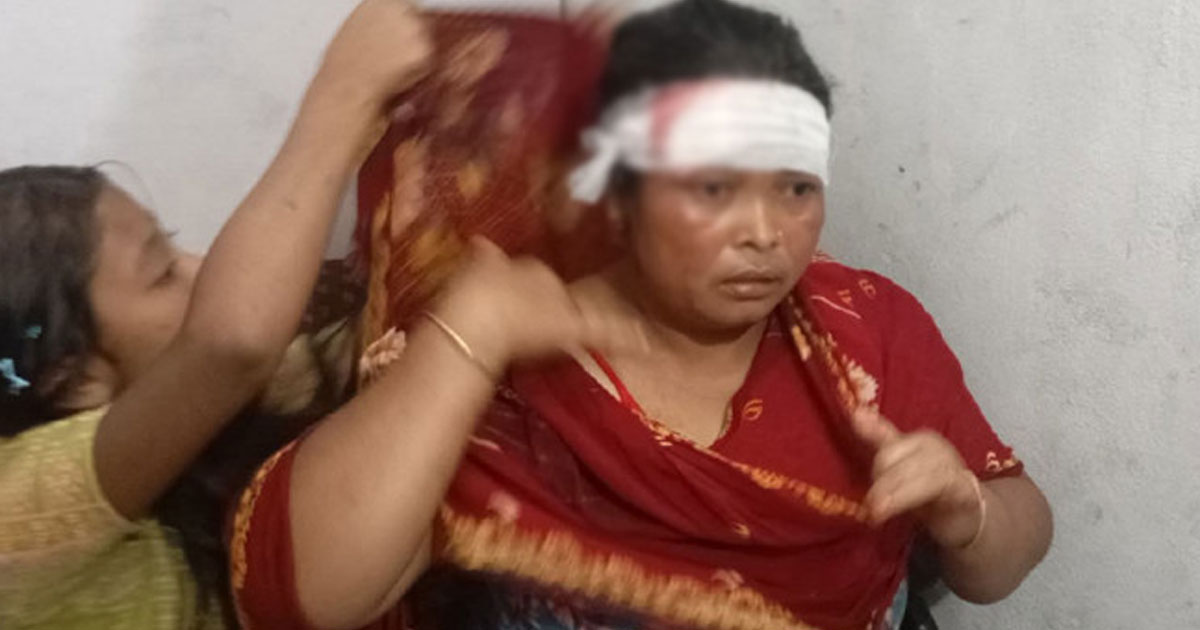 কিস্তির টাকার জন্য গ্রাহকের মাথা ফাটালেন ব্র্যাক কর্মী