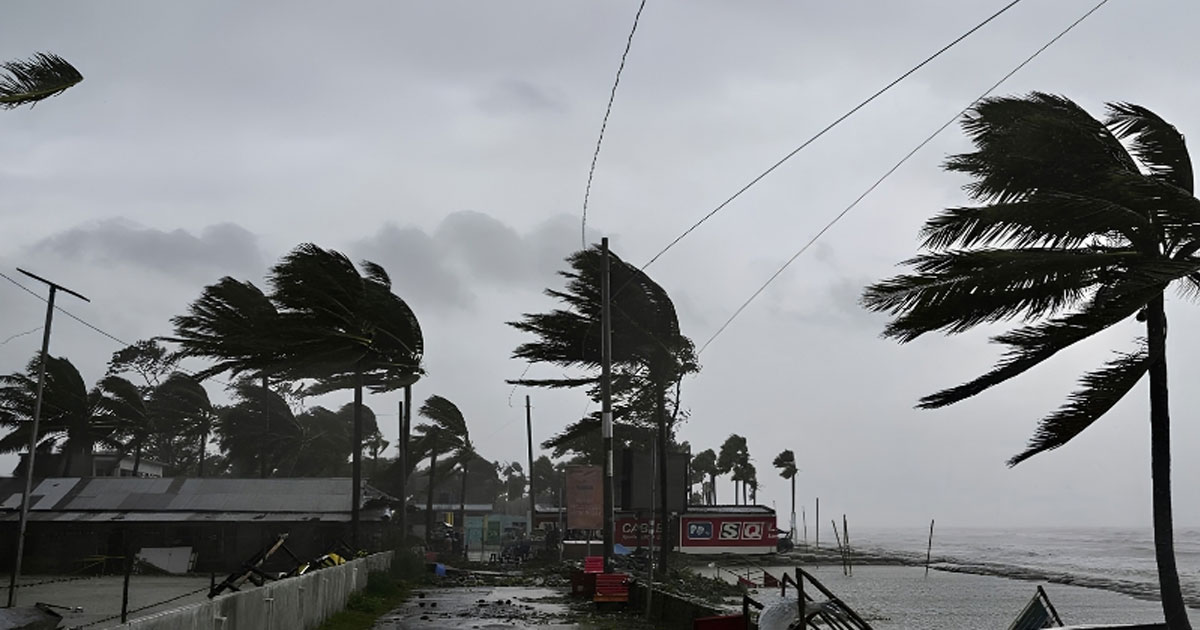 সন্ধ্যার মধ্যে ৫ জেলায় ঝড়ের শঙ্কা