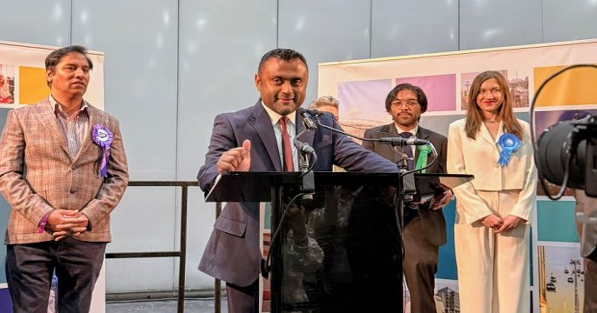 লন্ডনে মেয়র নির্বাচিত হয়ে ইতিহাস গড়লেন ফরহাদ