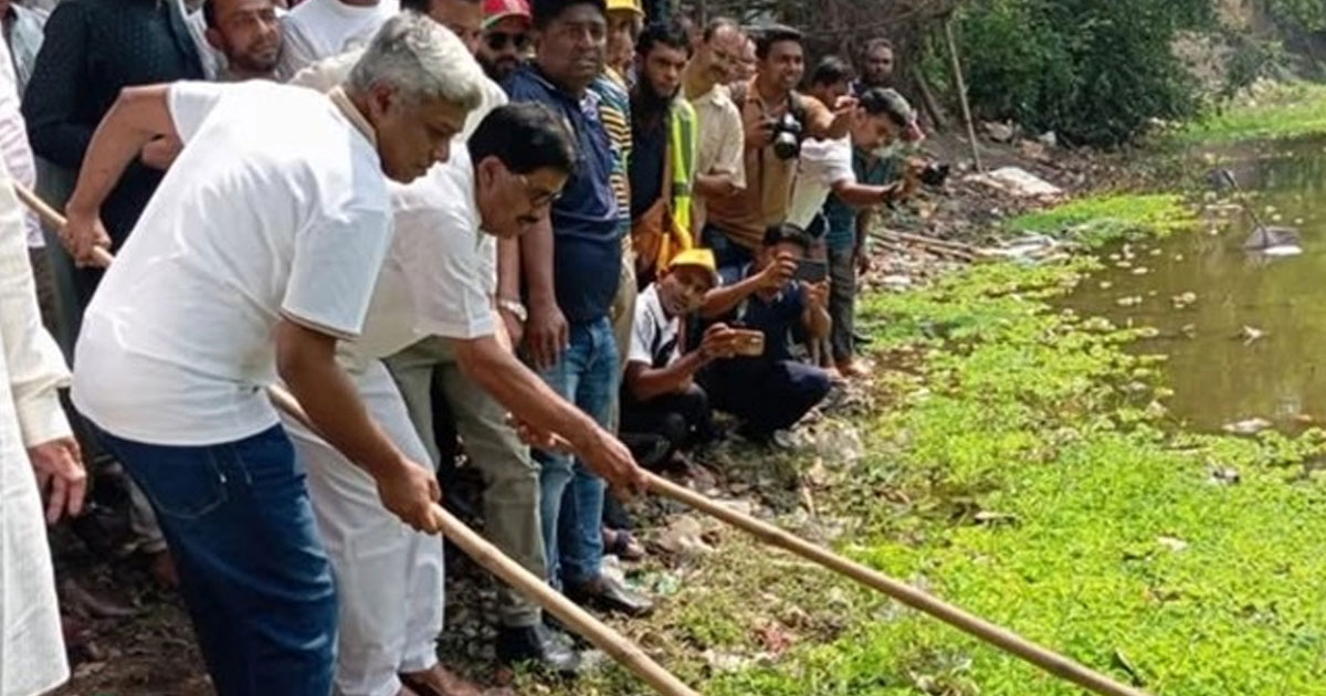 পরিচ্ছন্নতা অভিযান উদ্বোধন বিদ্যুৎ প্রতিমন্ত্রীর