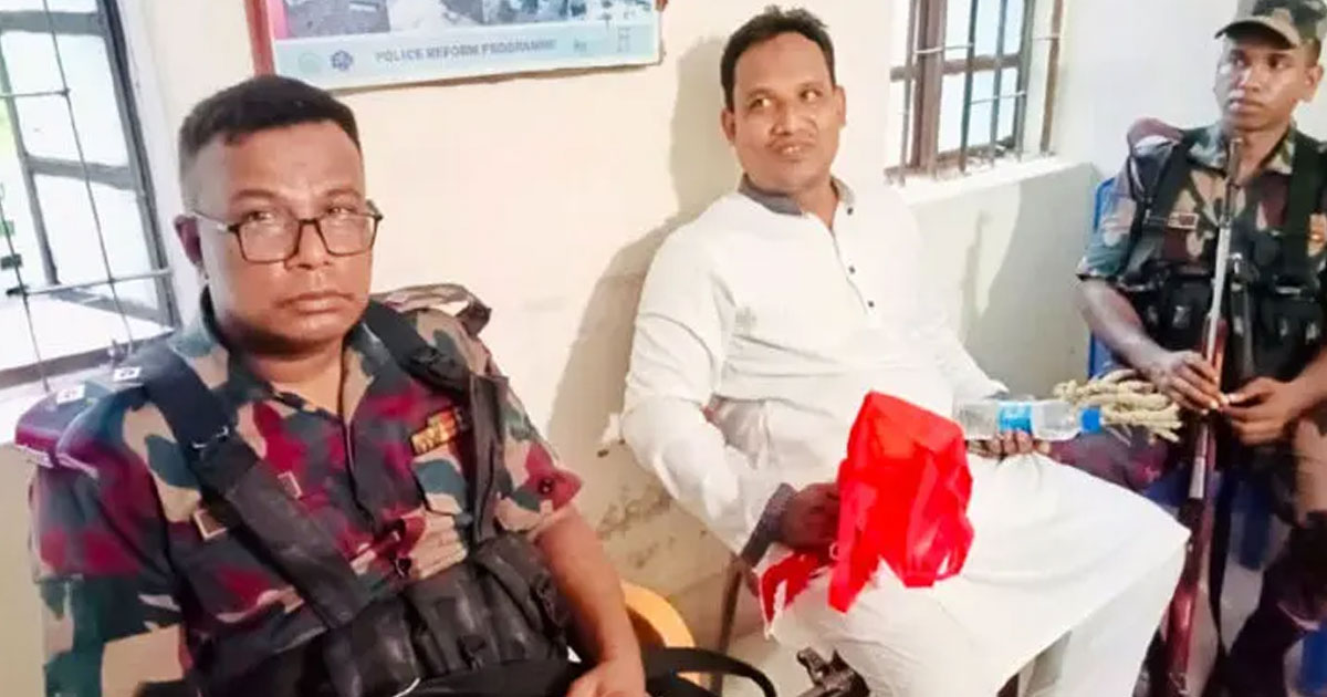 আটক বাংলাদেশি নাগরিক বিজিবির কাছে ফেরত দিল বিএসএফ