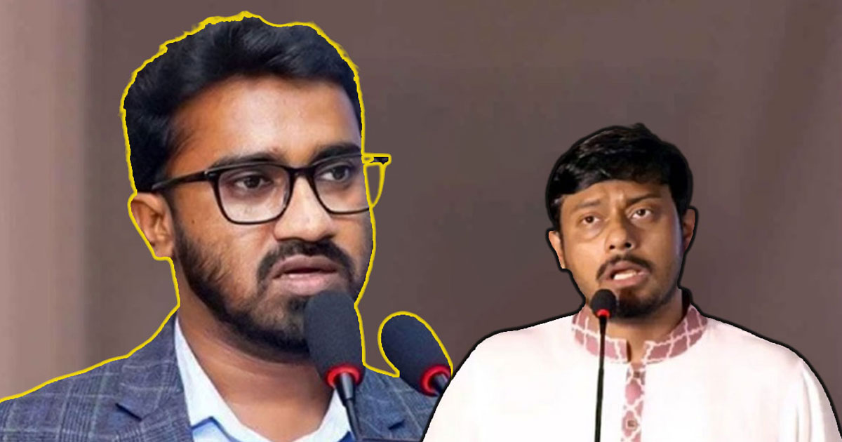 এনসিপির সঙ্গে জোটে যেতে নাসিরুদ্দীন আমার পা ধরতে বাকি রেখেছিল : রাশেদ খাঁন