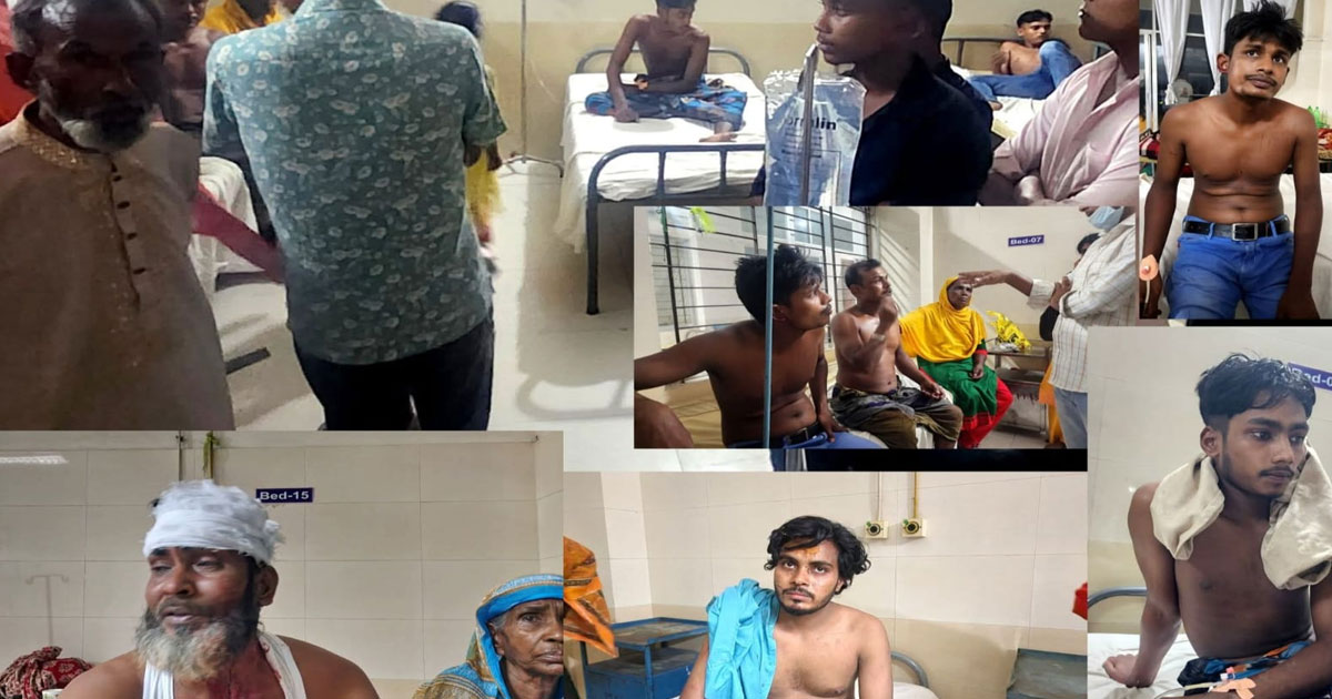 গৃহবধূকে উত্যক্তের জেরে সাগান্নায় সংঘর্ষ, আহত ৭