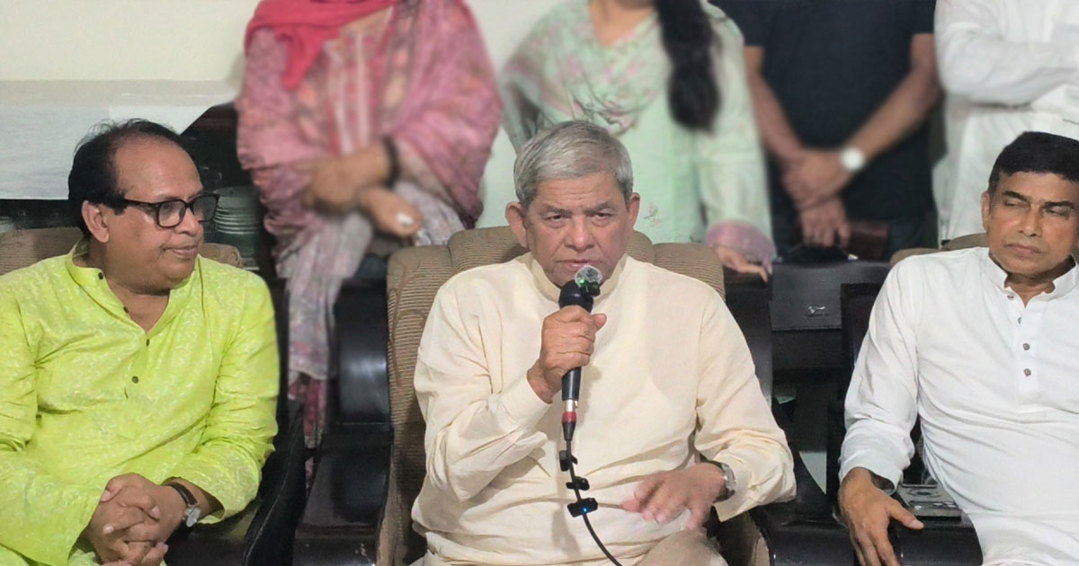 ঠাকুরগাঁও বিশ্ববিদ্যালয়ে নিয়োগে স্বজনপ্রীতির সুযোগ নেই: মির্জা ফখরুল