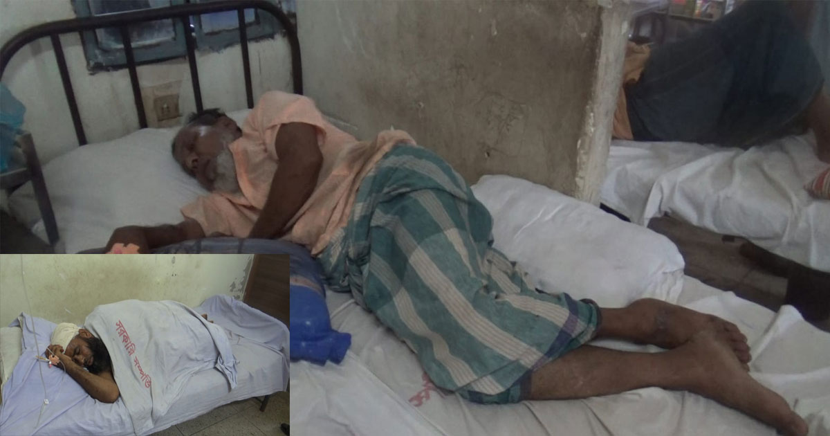 ঘেরে লবণ পানি নেওয়া নিয়ে সংঘর্ষে নারীসহ আহত ৫