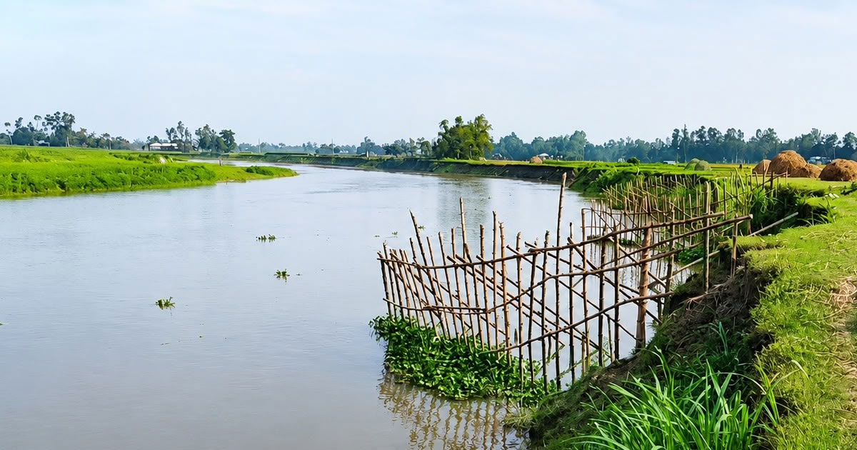 জামালপুরের ইসলামপুরে দশআনী নদীভাঙনে বিলীন হচ্ছে ঘরবাড়ি, রাস্তাঘাট