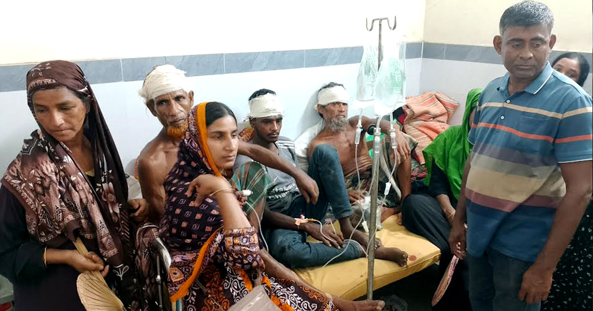ঝিনাইদহের শৈলকূপায় আধিপত্য বিস্তারকে কেন্দ্র করে সংঘর্ষ, আহত ৪৫