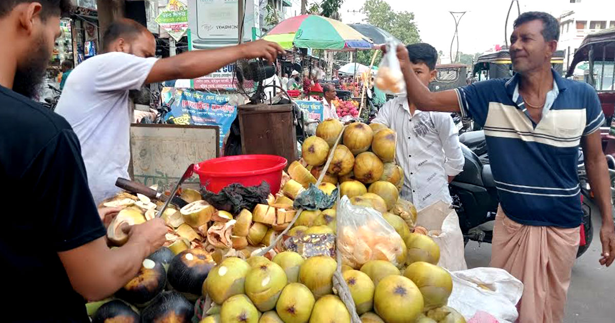 বেনাপোল-শার্শায় বাড়ছে তালশাঁসের চাহিদা
