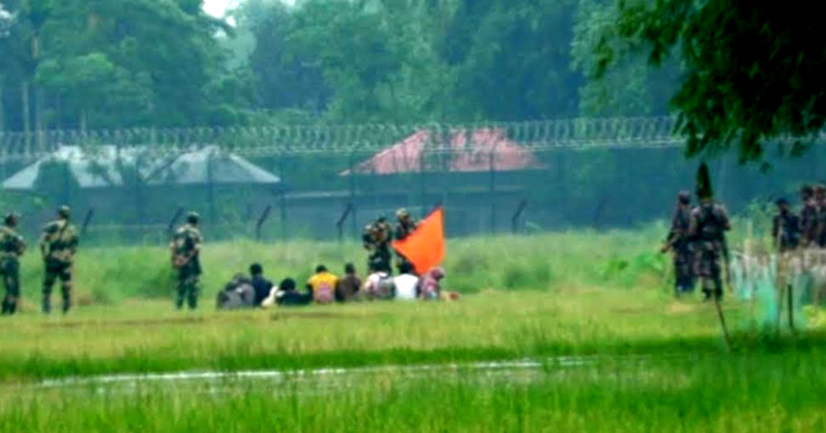 পঞ্চগড়ে বিএসএফের পুশইন চেষ্টা ব্যর্থ করে দিল বিজিবি