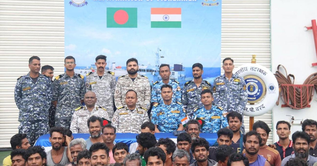 ভারতে আটকে থাকা ৯১ মৎস্যজীবীকে ফিরিয়ে আনলো বাংলাদেশ